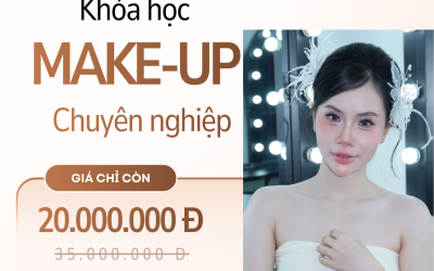 Khóa học makeup chuyên nghiệp bao nhiêu tiền? Bảng giá mới 2026